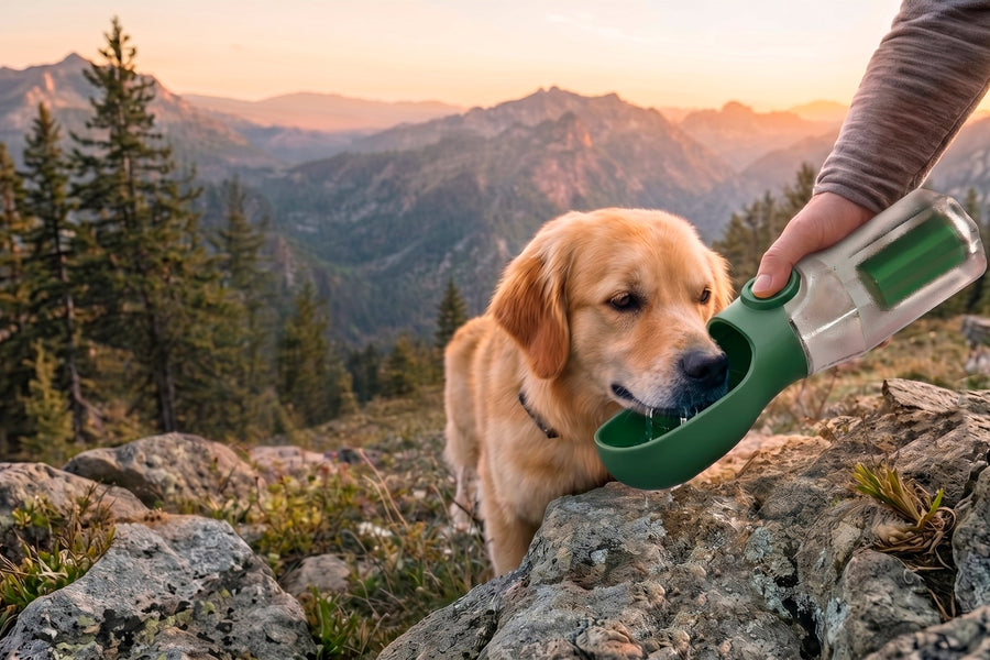 Senderismo con perro: Todo lo que debes saber sobre su hidratación.